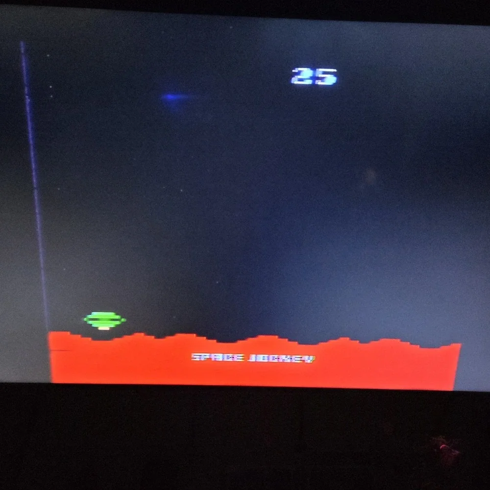 Space Jockey Atari 2600 VTG Video Game Cartridge -‎ Tested & Working - Vidtec...